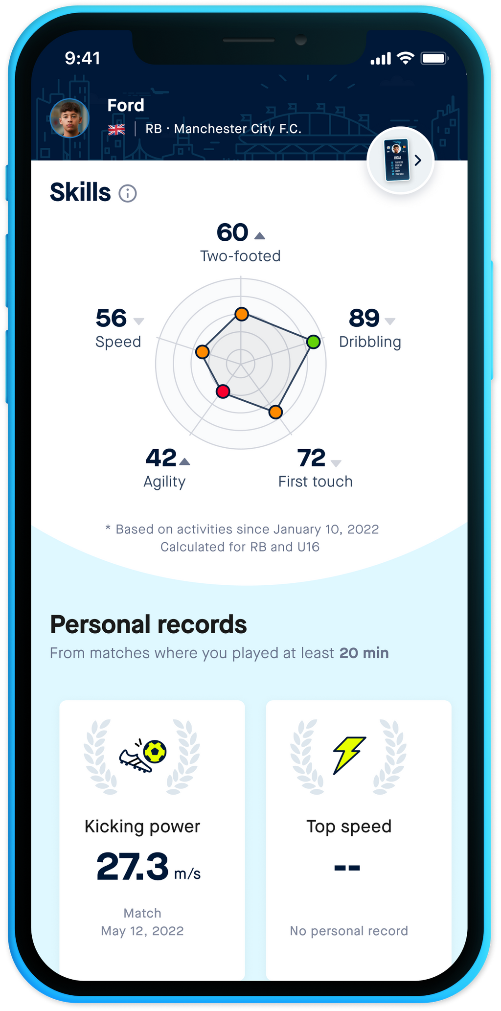 CITYPLAY Smart Football Tracker